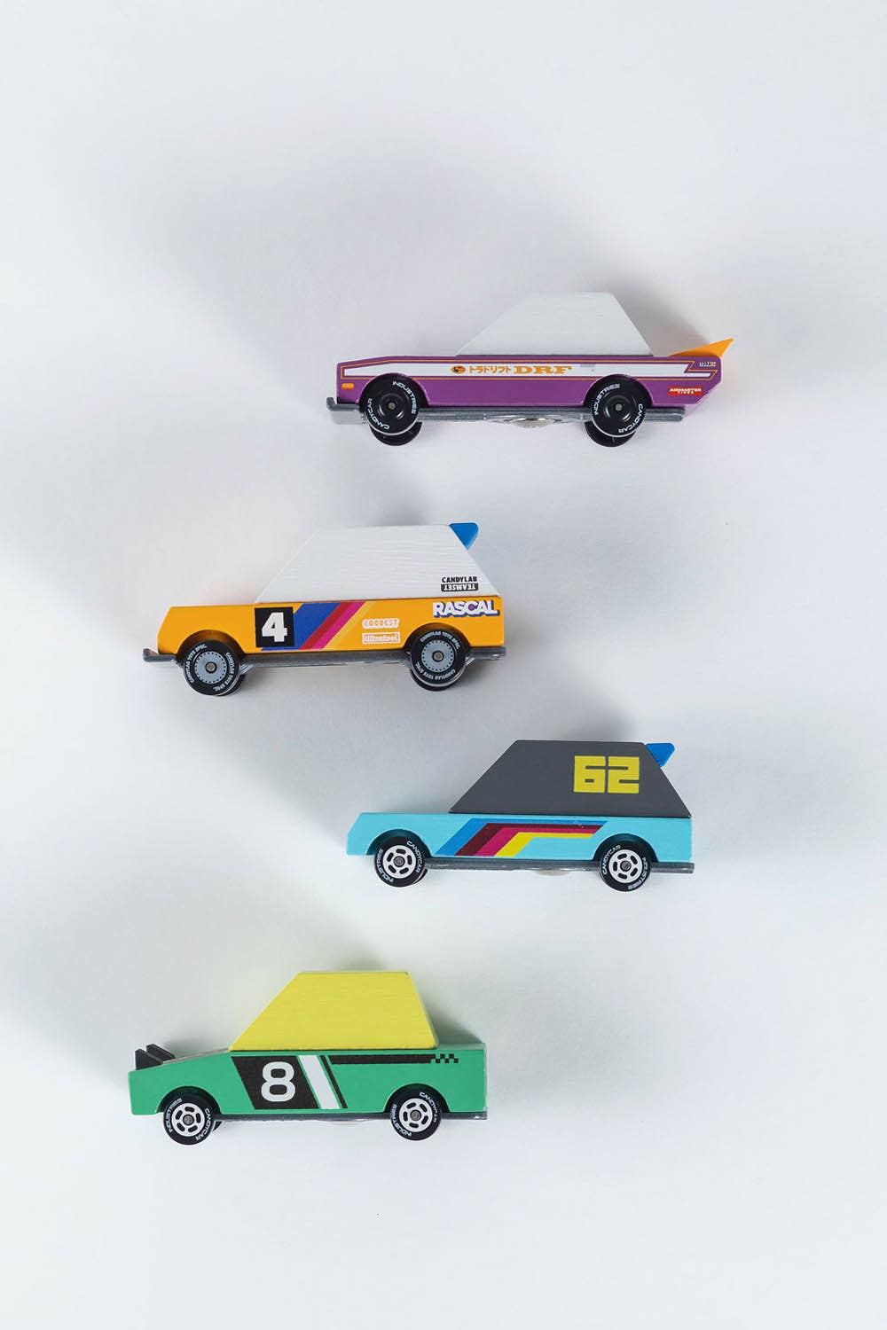 Tokyo Heat 4-Pack - Candycar TOONS Diecast Race Cars