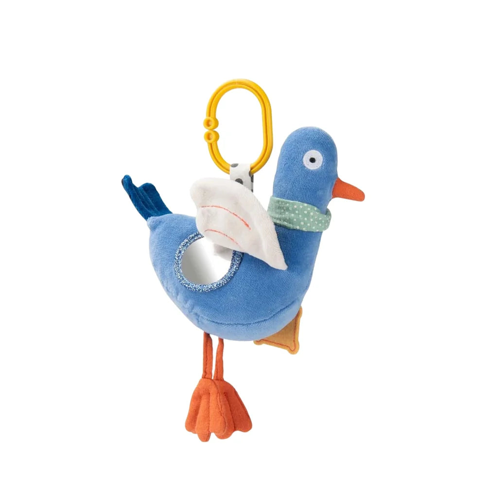 Moulin Roty Hanging Activity Pigeon - Puce & Pilou
