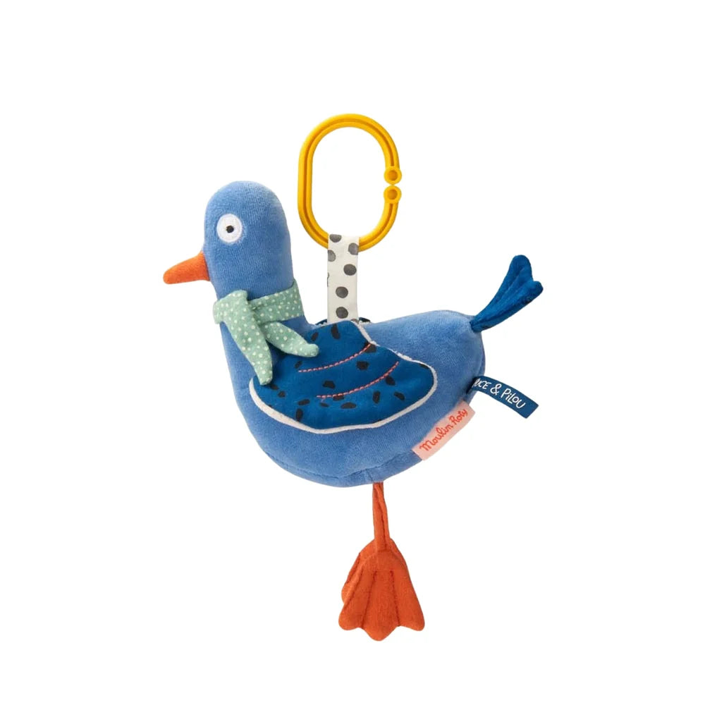 Moulin Roty Hanging Activity Pigeon - Puce & Pilou