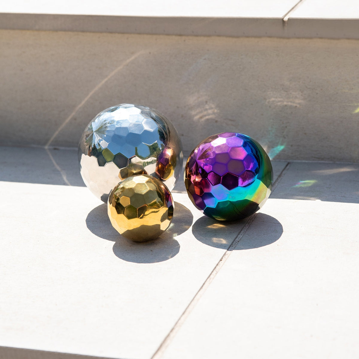 Sensory Steel Mosaic Mystery Balls