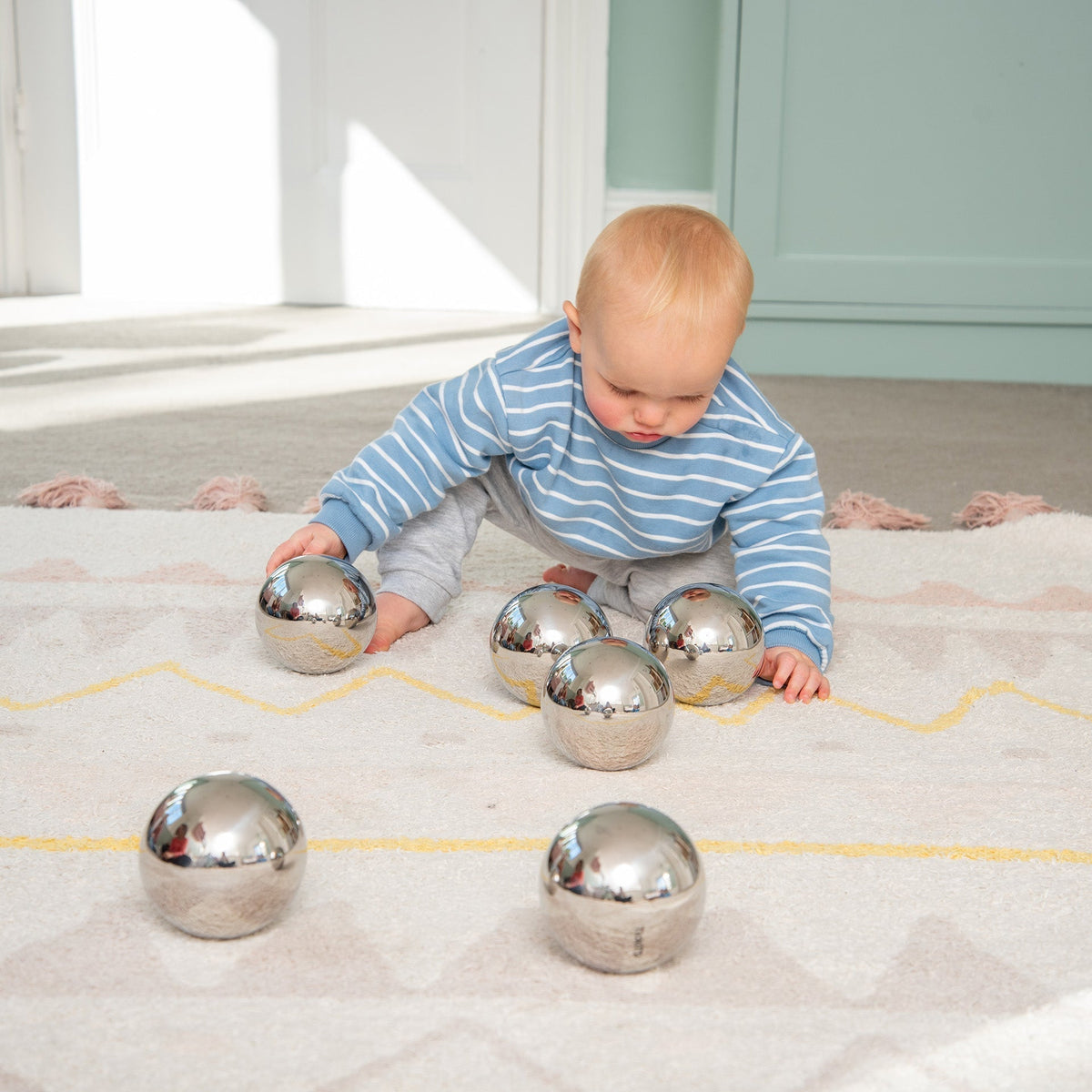 Sensory Steel Mystery Balls