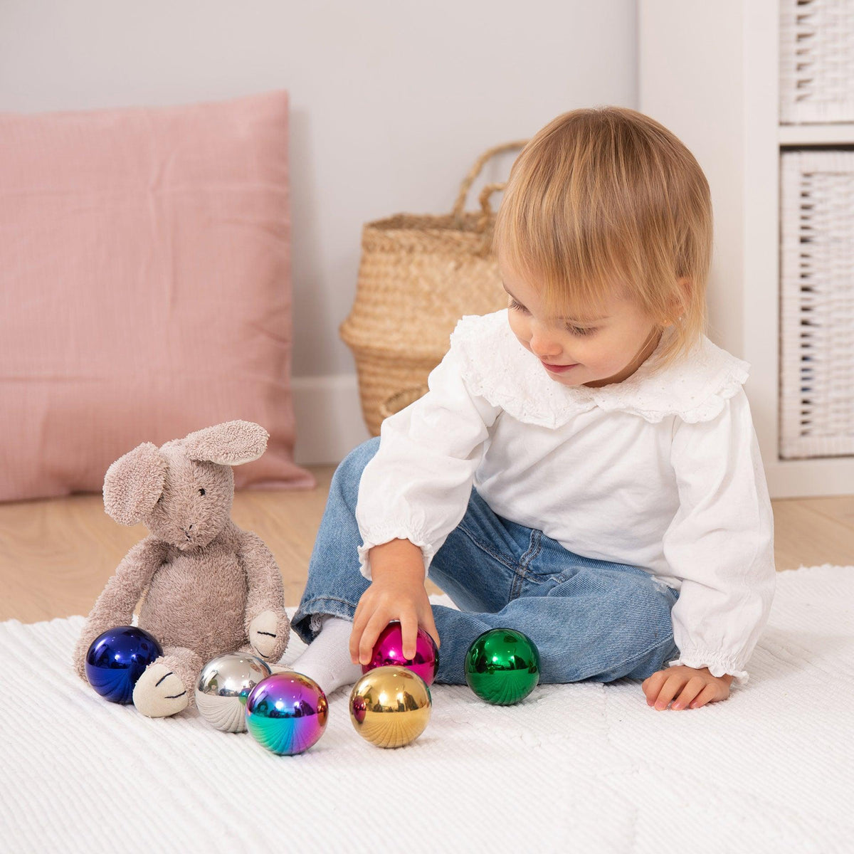 Sensory Steel Colour Mystery Balls