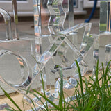 Clear Crystal Block Set
