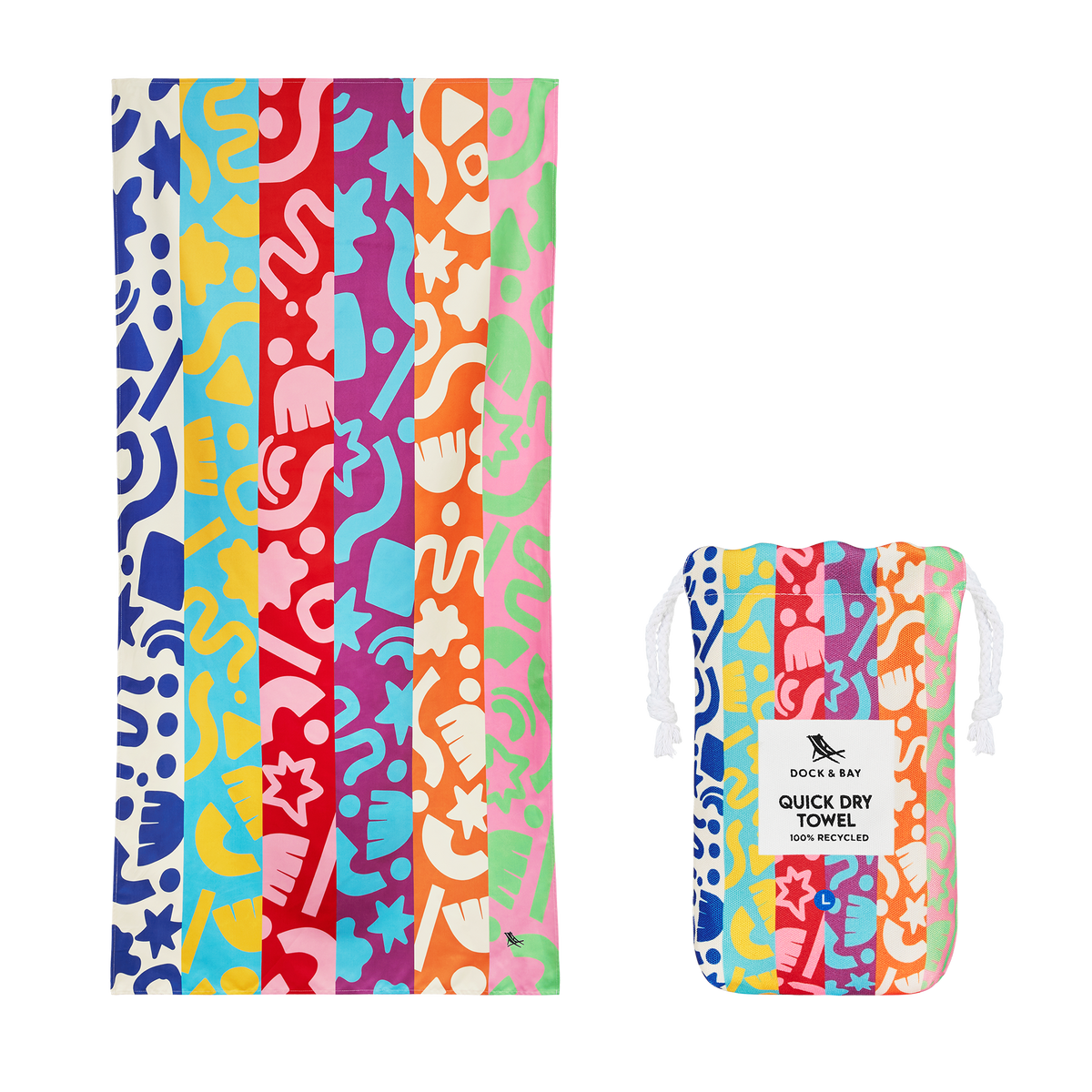 Dock & Bay Quick Dry Towels - Kids - Power of Positivity
