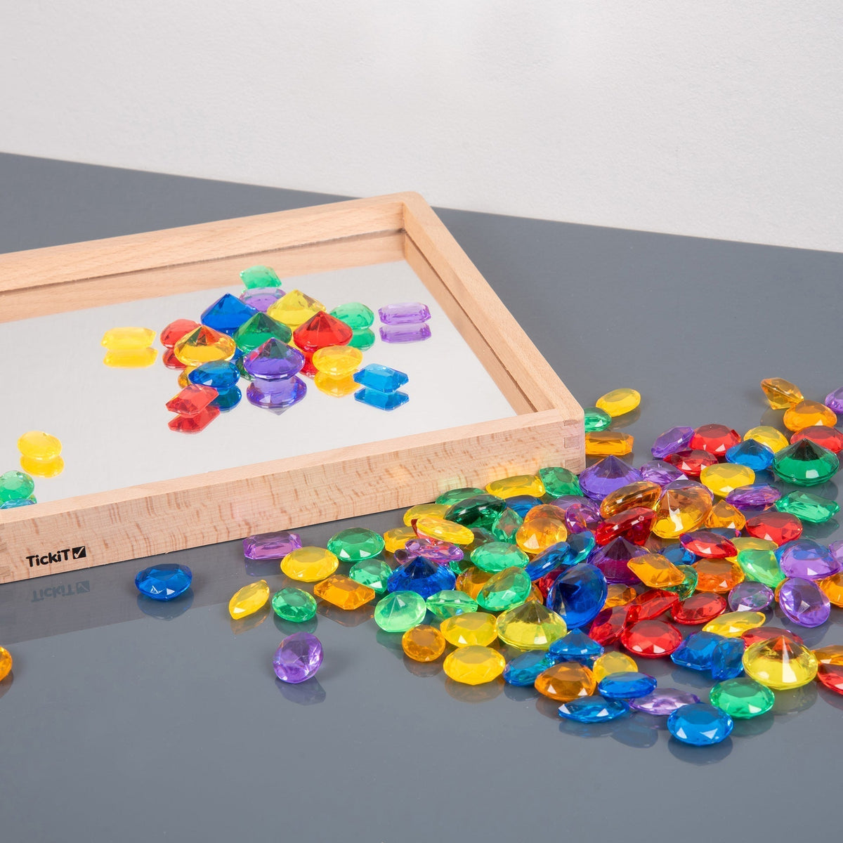 Translucent Colour Jewels - Pack of 144