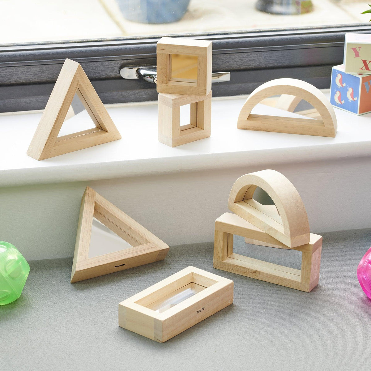 Large Mirror Blocks