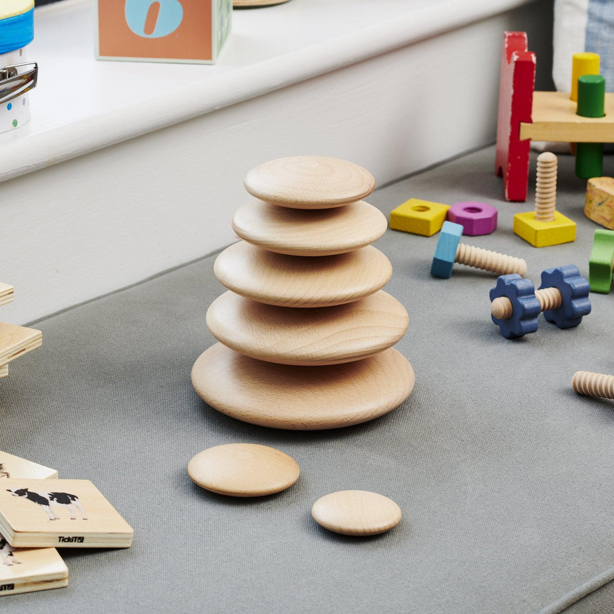 Natural Wooden Buttons