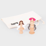 Wooden Enchanted Figures