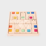 Wooden Building Gem Blocks