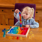 Gem Circle Mirror Tray - 100 Gems