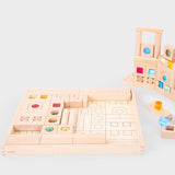 Wooden Building Gem Blocks Super Set