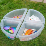 Discovery Clear Quadrant Trays