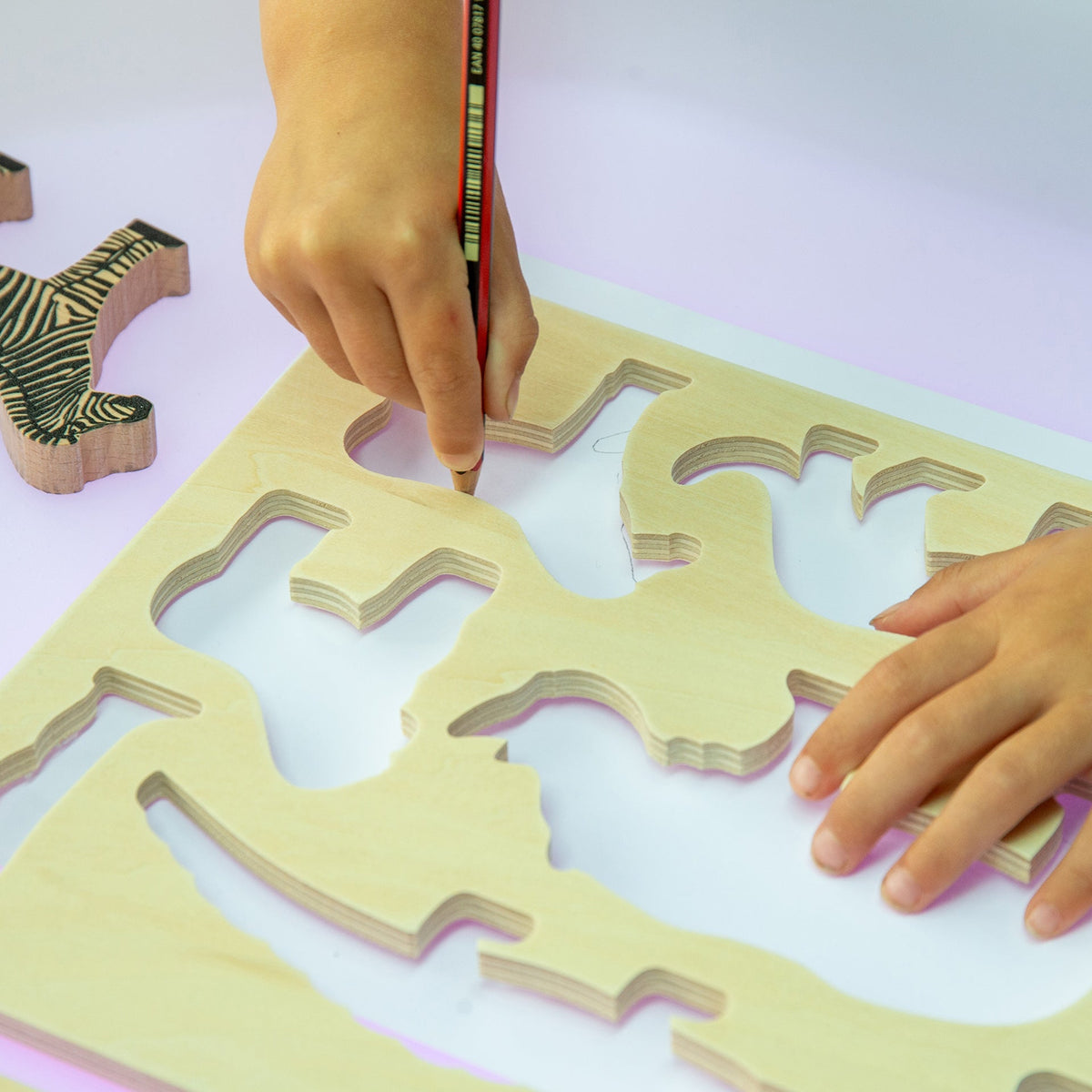 Safari Animal Layer Puzzle