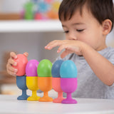 Rainbow Wooden Eggs