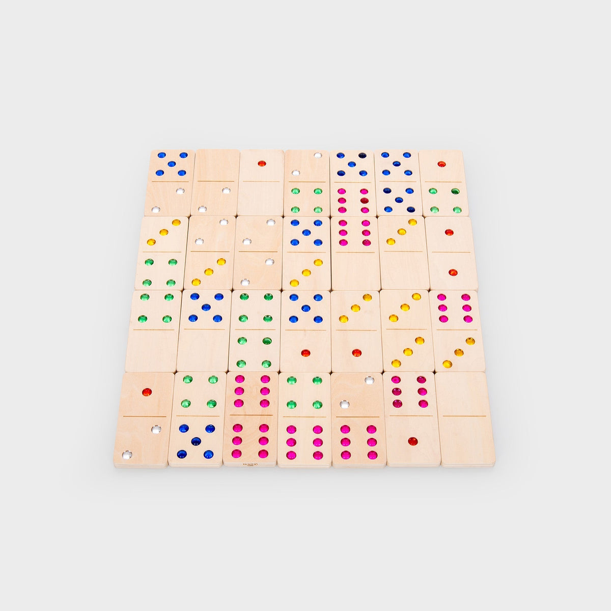 Wooden Jewel Dominoes