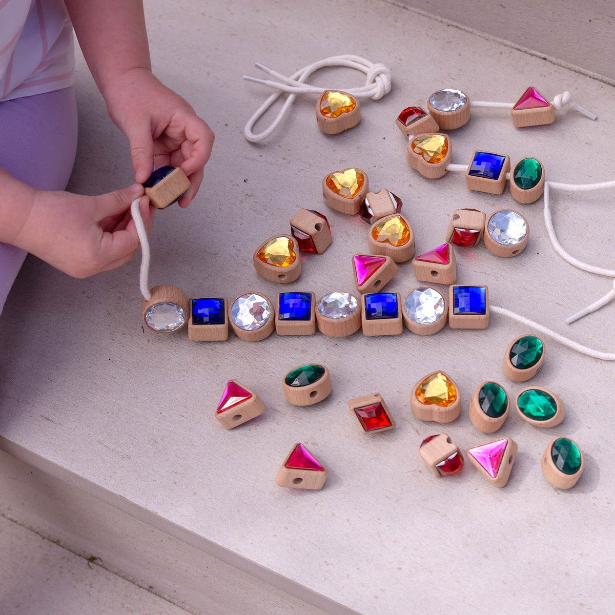 Shape Lacing Jewels