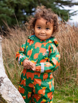 Frugi Printed Puddle Buster All In One - Highland Grazing