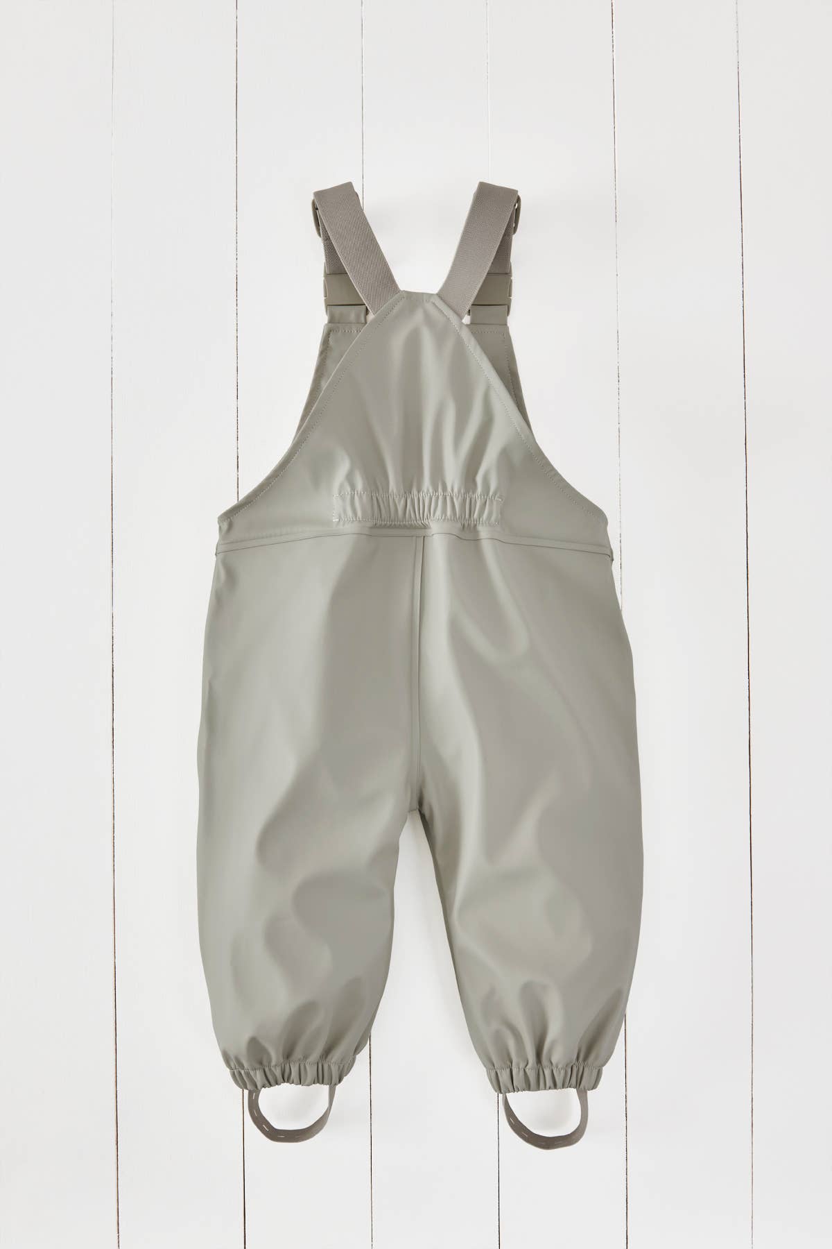 Grass+Air Geothermal Grey Kids Waterproof Rain Dungarees