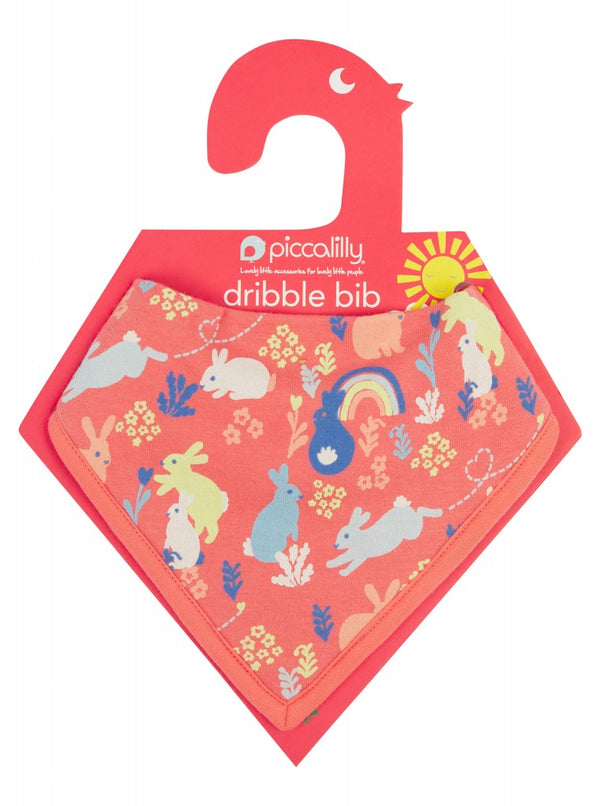 Piccalilly Bandana Bib - Bunny Hop - One Size