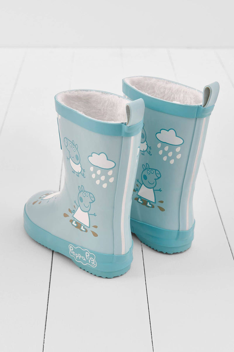 Peppa Pig George Blue Colour-Changing Kids Wellies