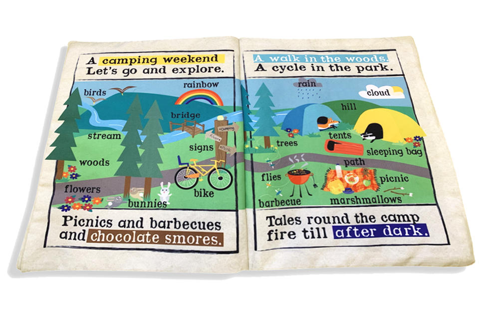 Jo & Nic's Crinkly Cloth Books - Summer