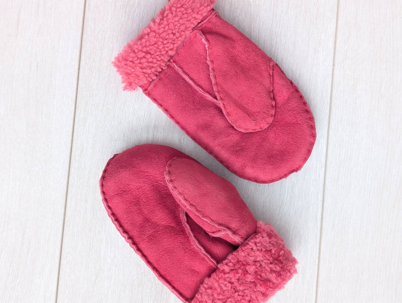 CSM Childrens Sheepskin Mittens