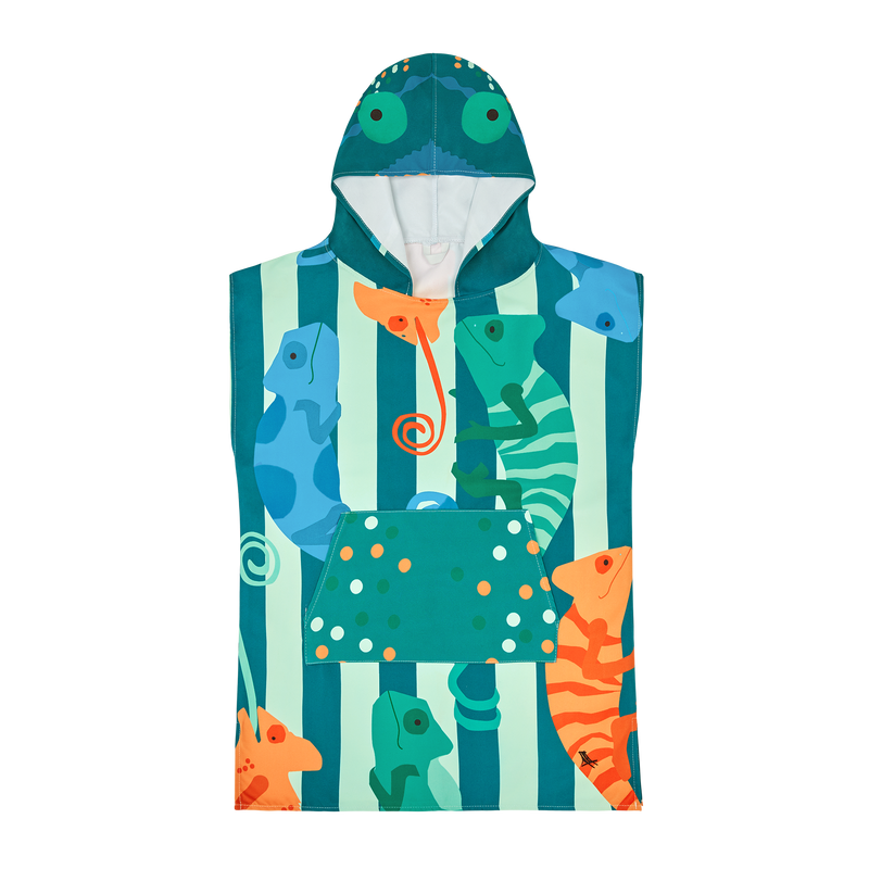 Dock & Bay Kids Poncho - Kids - Karma Chameleon