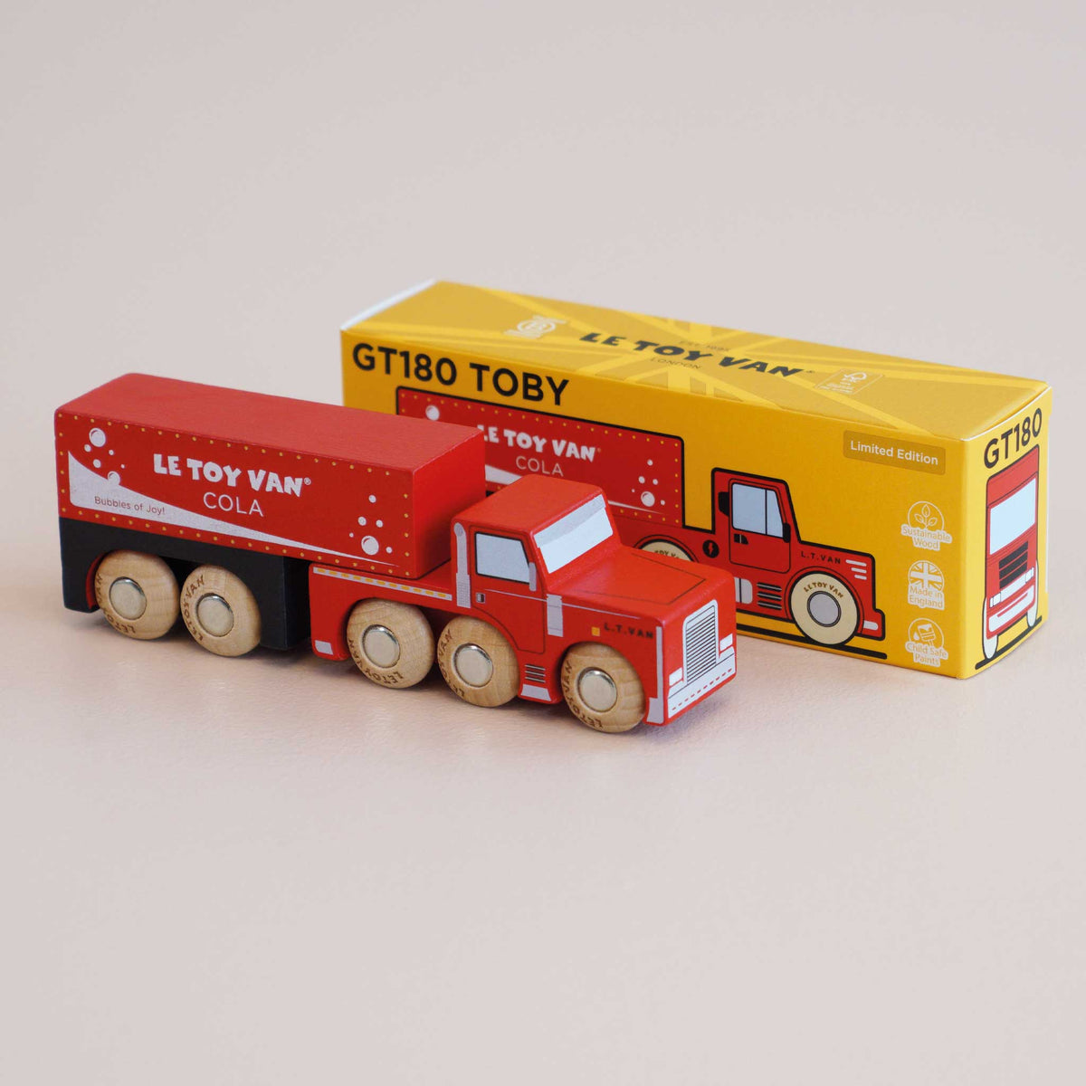 Le Toy Van No. 33 GT180 Toby: Wooden Truck