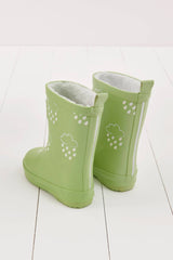 Glacial Green Colour-Changing Kids Wellies