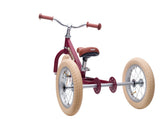 Trybike - Matte 2 In 1 Balance Trike - Vintage Red