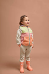 Aurora Pink Kids Borg Gilet