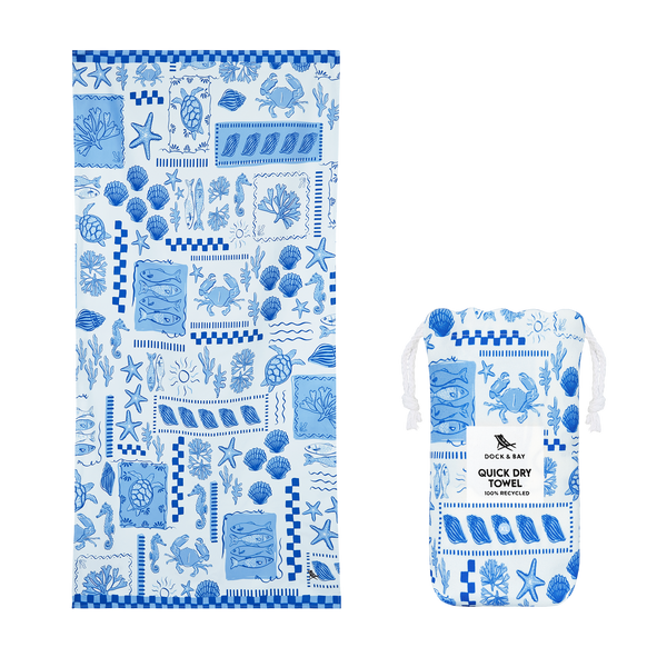 Dock & Bay Quick Dry Towels - Grecian Shores