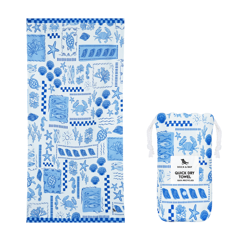 Dock & Bay Quick Dry Towels - Grecian Shores