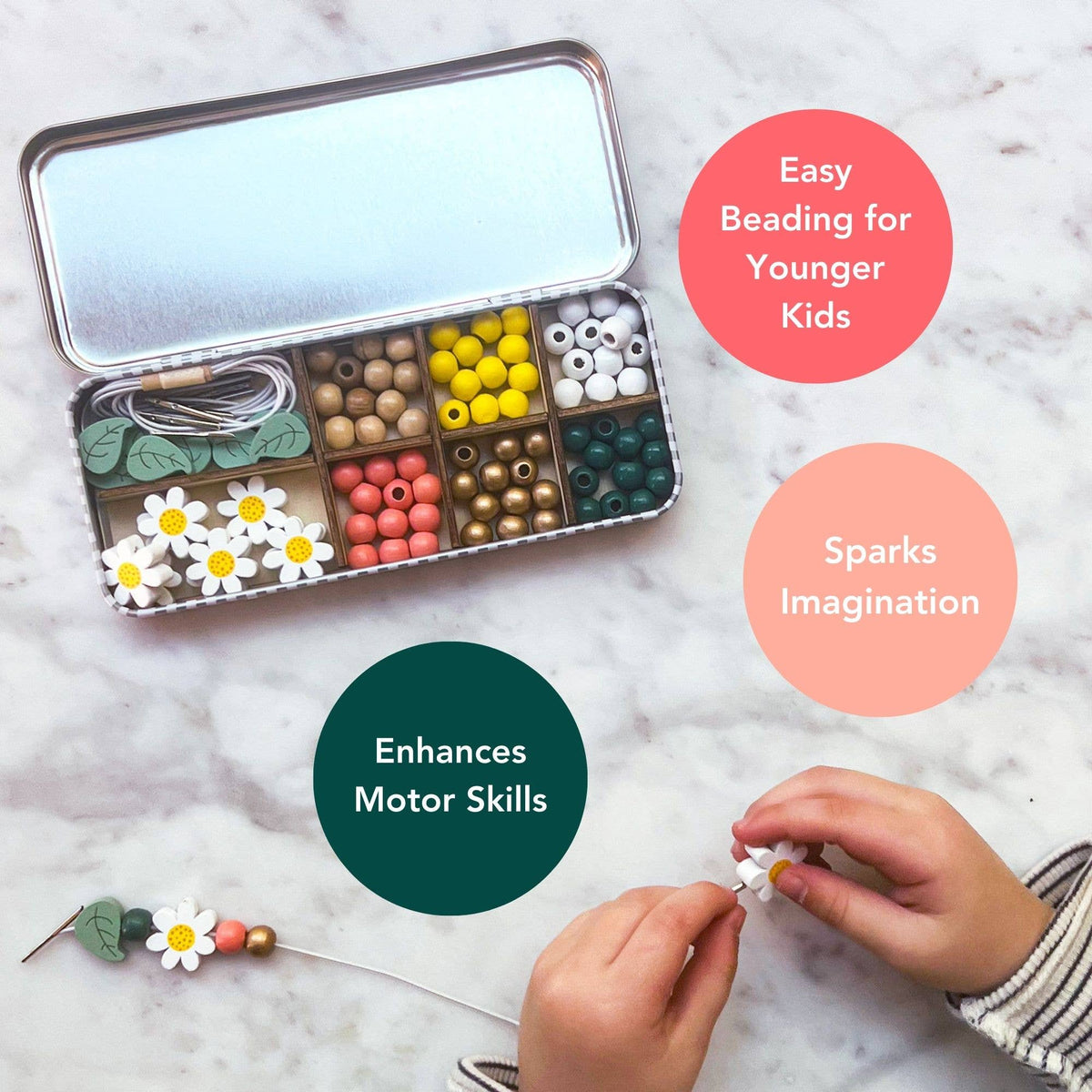 Daisy Bracelet Bead Kit