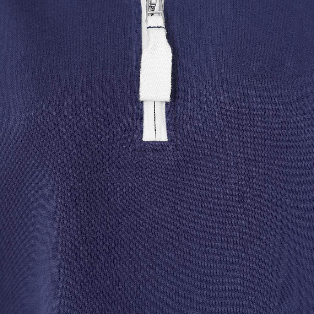 Ladies Twilight/Sign Post Lazy Jacks Wells-Next-the-Sea Printed 1/4 Zip Sweatshirt