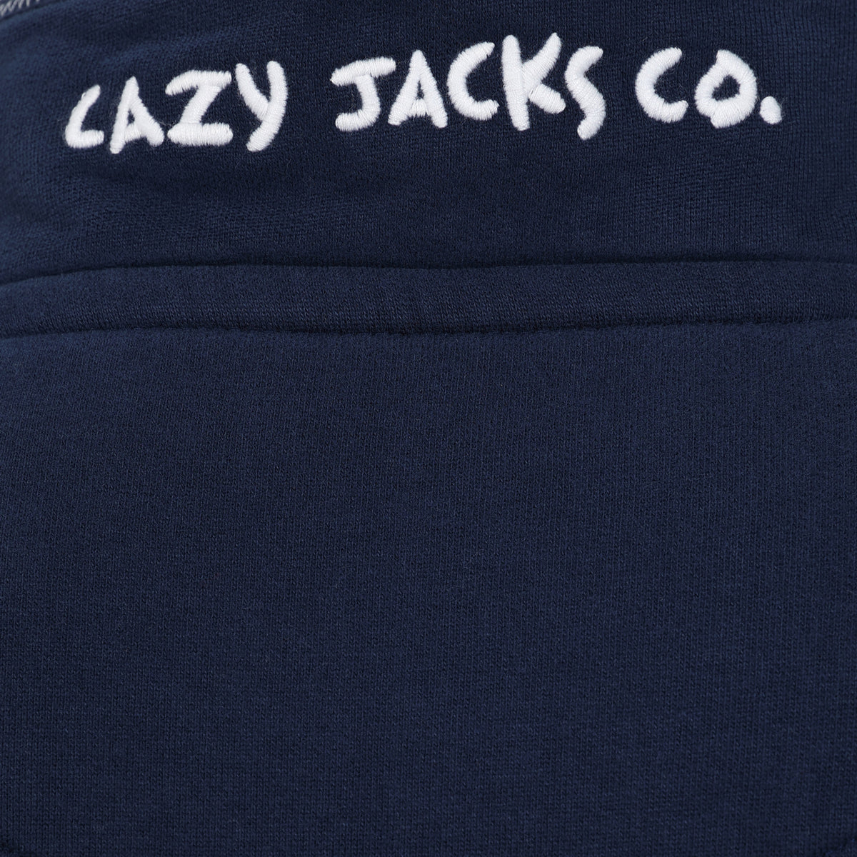Men's Marine/Wheel Lazy Jacks Wells-Next-the-Sea Printed 1/4 Zip Sweatshirt