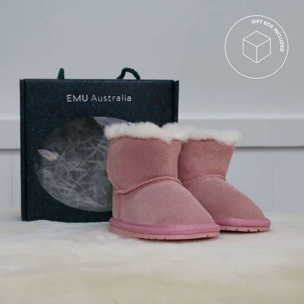 EMU Australia Baby Pink Toddler Walker Boots