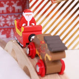 Bigjigs Father Christmas & Reindeer Train