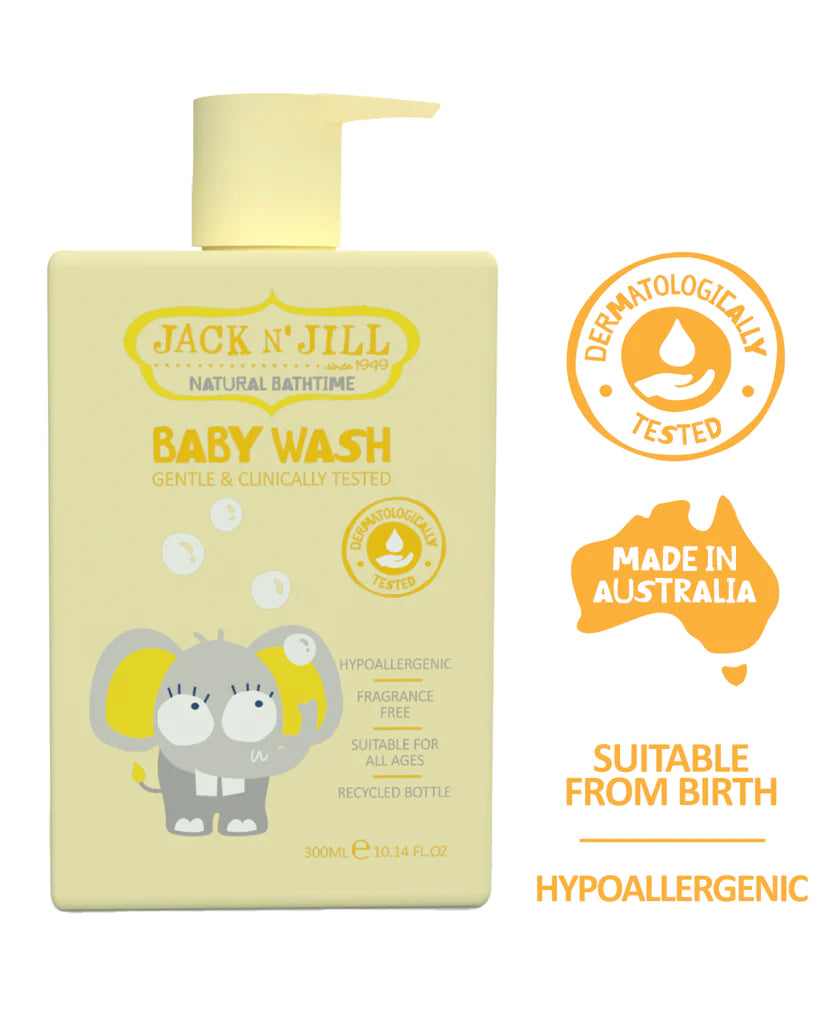 Jack N' Jill Baby Wash - Natural 300Ml