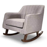 Bristam Nursery Rocking Chair - Grey & Walnut