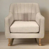 Bristam Nursing Chair - Natural & Oak