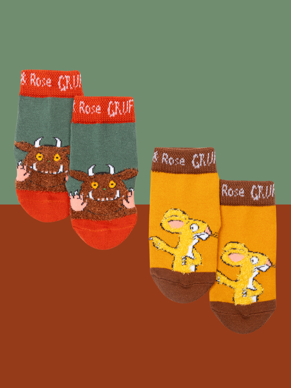 Blade & Rose Gruffalo Outdoor Adventure 2pk Socks