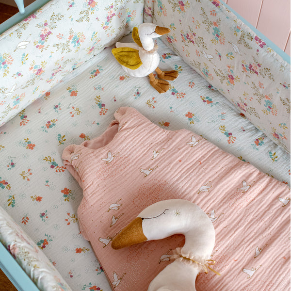 Moulin Roty Fitted Sheet for Bed 70x140cm La Petit Ecole de Danse
