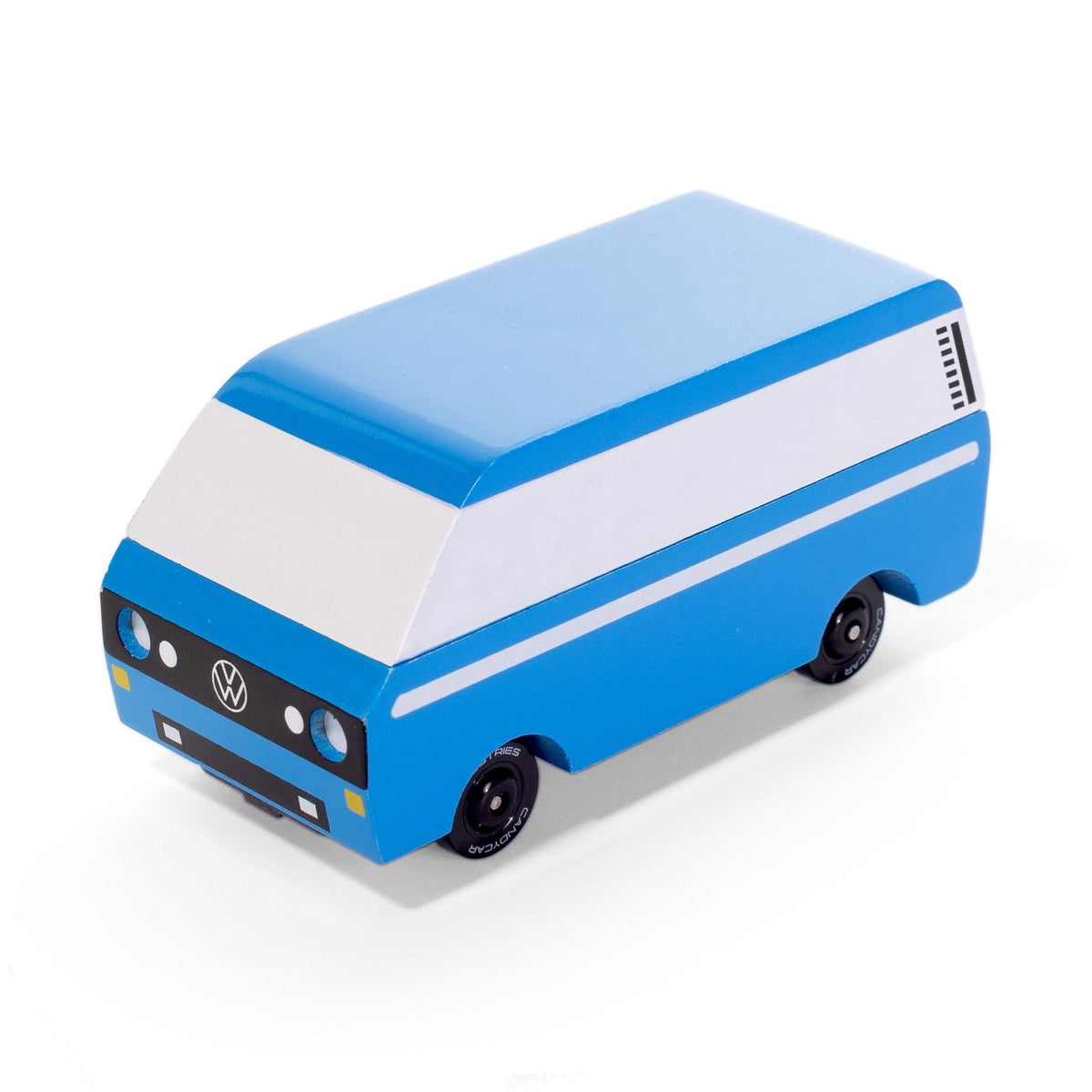 Candylab Wooden Diecast Candyvan VW T3 Blue Van Diesel