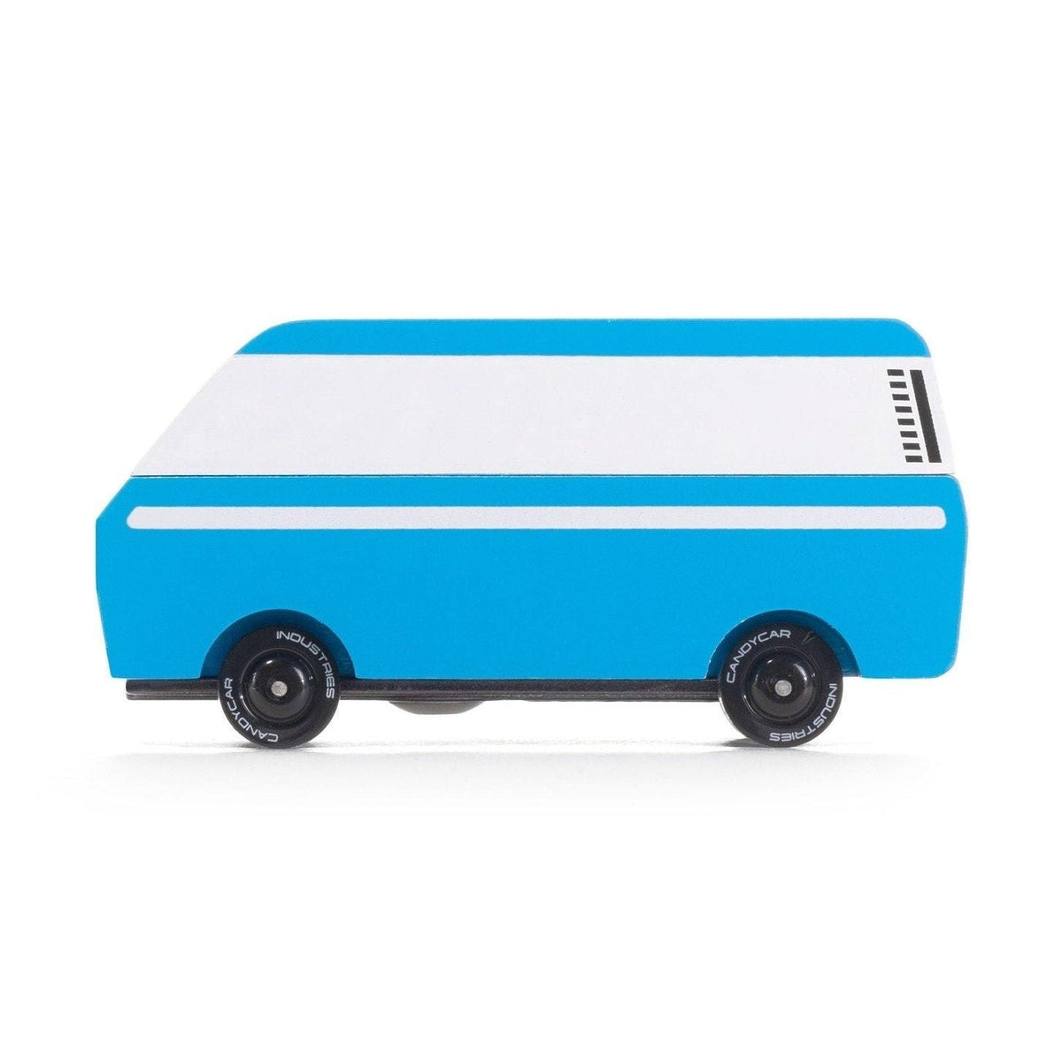Candylab Wooden Diecast Candyvan VW T3 Blue Van Diesel