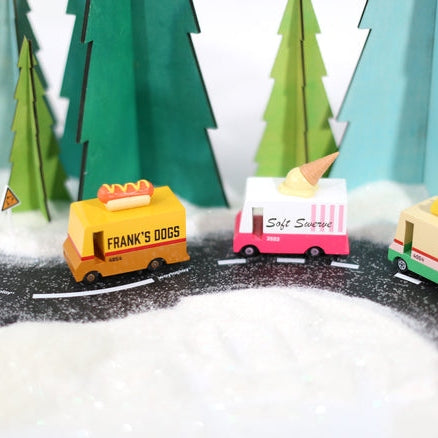 Candylab Wooden Diecast Candyvan Hot Dog Van