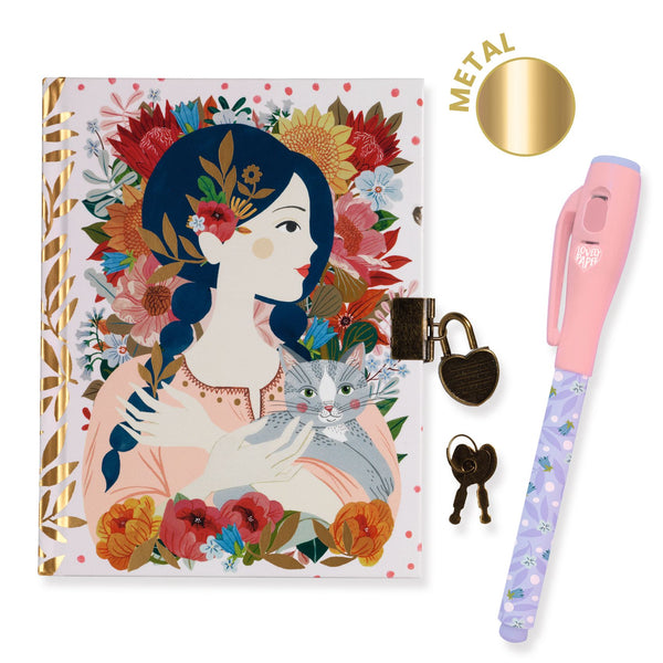 Djeco Secret Notebook and Magic Pen - Oana