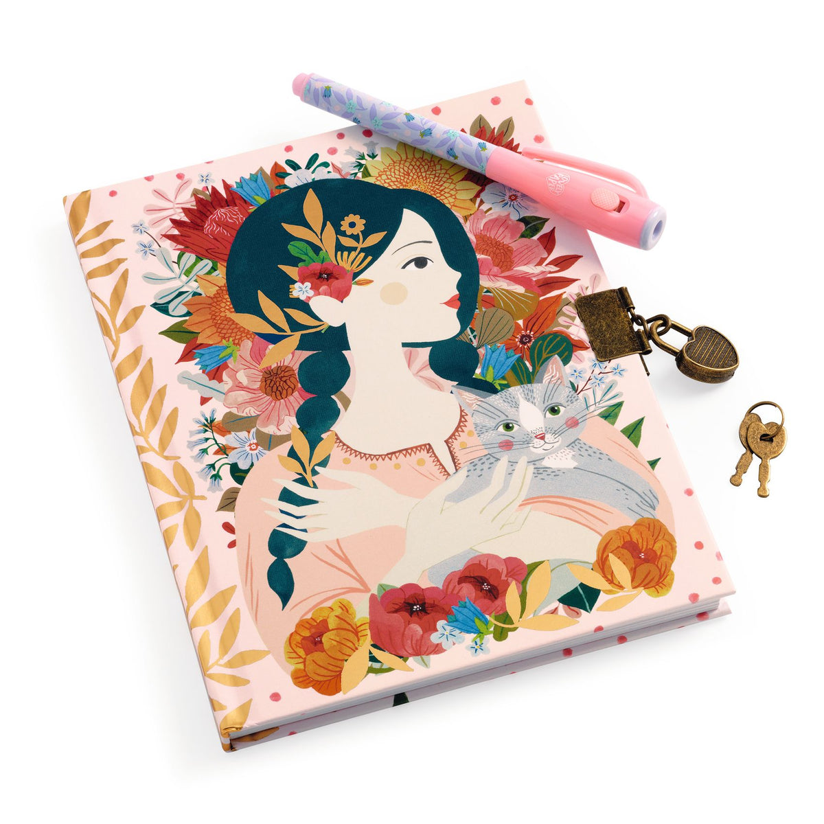 Djeco Secret Notebook and Magic Pen - Oana