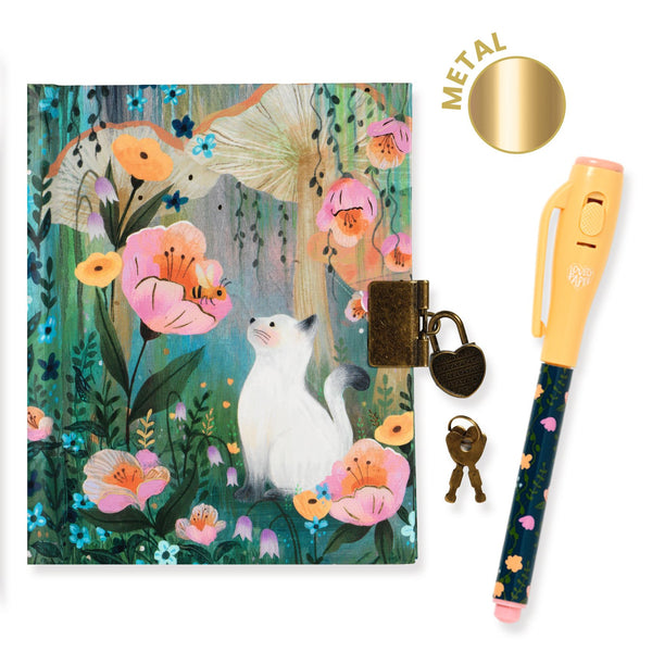 Djeco Little Secret Notebook and Pen - Kendra