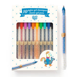 Djeco Pens - 10 Classic Gel Pens